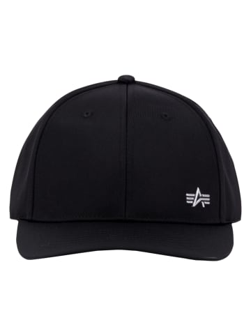 Alpha Industries Alpha Industries Snapback in black/metalsilver