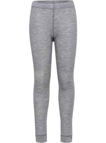 Hummel Kinder Leggings "Wool Rib Tights" in Grau