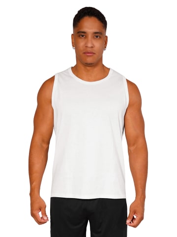 Stark Soul® Achselshirt 2er Pack Tank Top, Ärmelloses Shirt in weiss