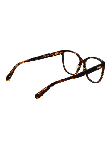 Longchamp Damen Optische Fassungen Schmetterling Braun