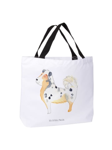 Mr. & Mrs. Panda Schultasche Hund Australien Shepherd ohne Spruch in Weiß
