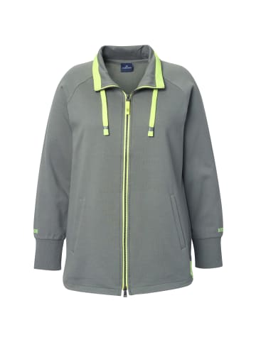 LAURASØN Sweatjacke in salbei