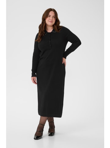 KAFFE curve Kleid KCjanna A-shape in Black Deep