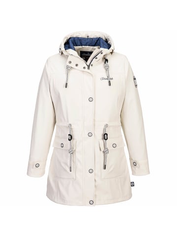 SCHIETWETTER Regenjacke Parka in white