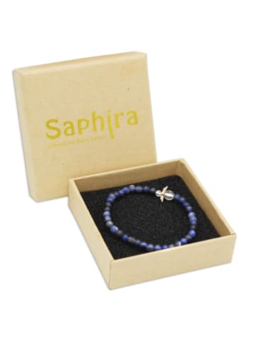 JOJO Handelsagentur Nonbook - Sodalith Schutzengel Edelsteinarmband