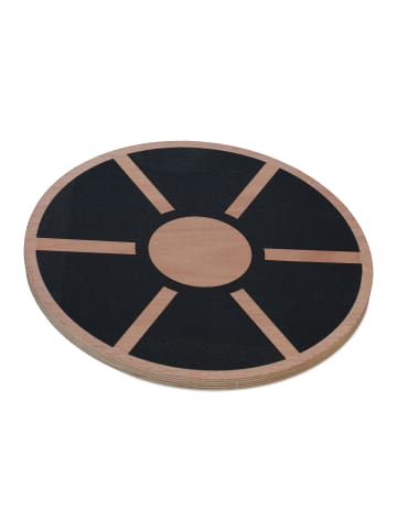 Bluefinity Balance-Board in Natur/ Schwarz - 8 x 40 cm