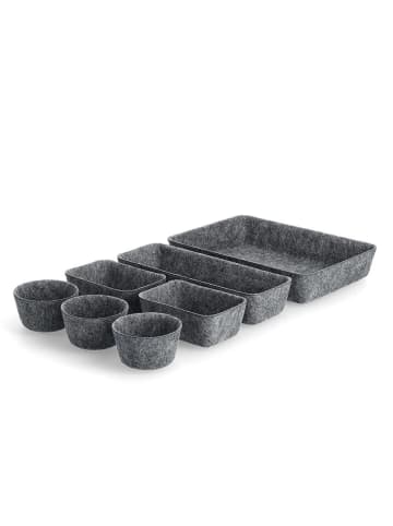 Zeller Present Organizer in grau