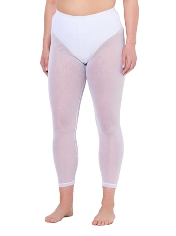 Ulla Popken Strumpfhose in schneeweiß