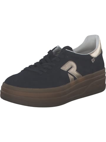 rieker Schnürschuhe in pazifik/lightgold