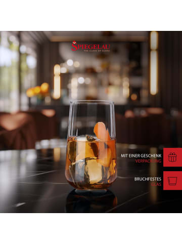 Spiegelau 4er Set Longdrinkgläser Lifestyle 510 ml transparent in transparent
