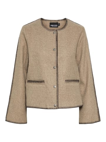 Pieces Jacke in Morel