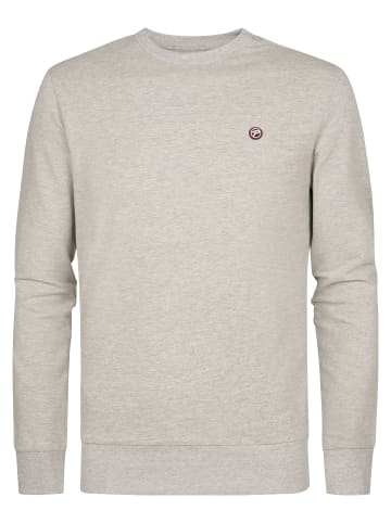 Petrol Industries Sweater mit Logo Seaviewpark in Schwarz