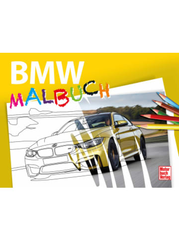 Motorbuch Verlag Buch - BMW Malbuch