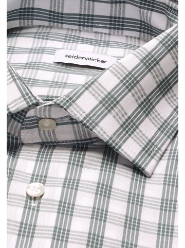 Seidensticker Business Hemd Slim in Grün