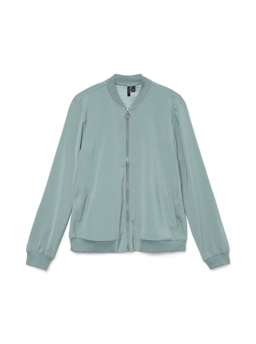 Vero Moda Leichte Bomber Jacke für Alltagslook Dünner Blouson in Grau