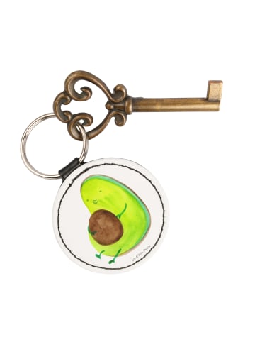 Mr. & Mrs. Panda Anhänger Avocado Pfeifen ohne Spruch in Weiß