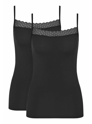 Triumph Spaghetti Top für Damen in schwarz