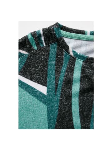 Cecil Langarmshirt in black melange