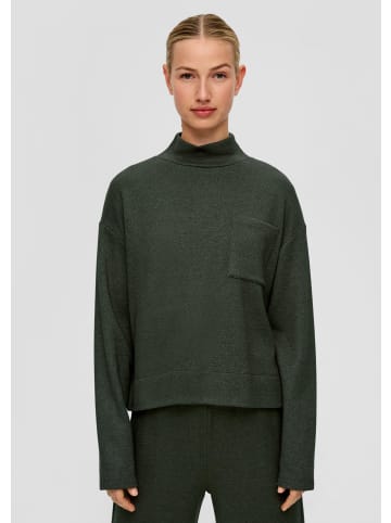 s.Oliver Sweatshirt langarm in Olive