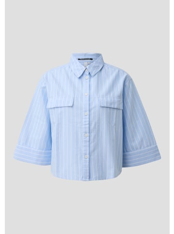 QS Bluse in 51G0_arktisblau