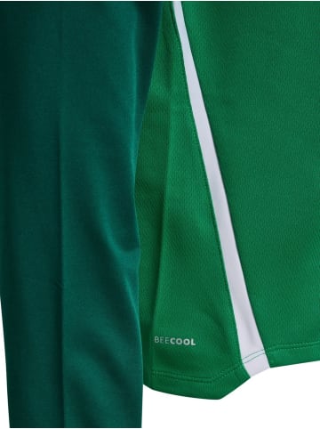 Hummel Trainingsjacke "Lead 2.0 Half Zip" in Grün
