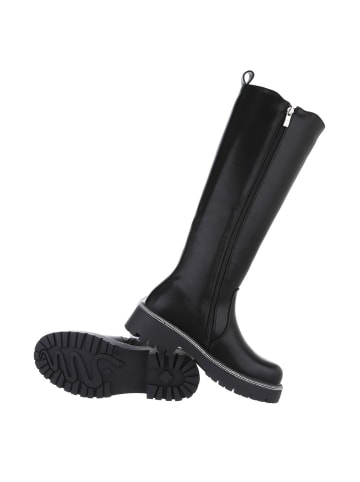 Ital-Design Stiefel in Schwarz