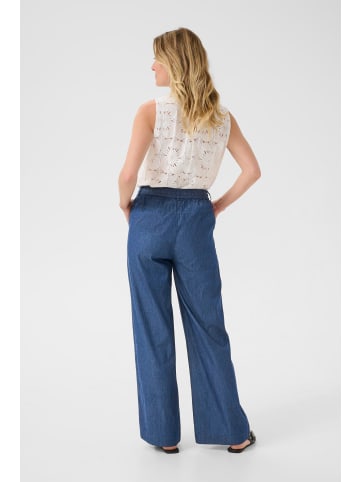 Cream Hose CRTallie Loose fit in Taos Dark Blue denim