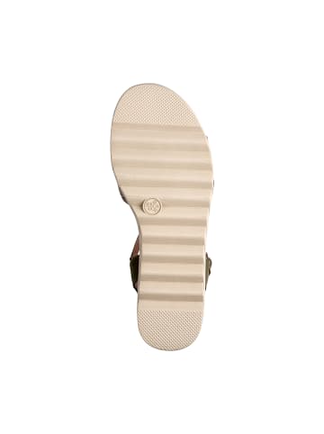 Jana Coshy-Sandalen mit Riemchen Grün