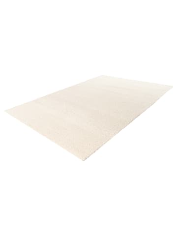 Vivorum Wohnzimmer / Schlafzimmer  Hochflor Teppich Tresor 525 in elfenbein