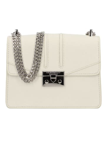 Seidenfelt Roros Umhängetasche 21 cm in glossy white