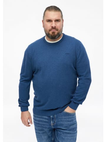 s.Oliver Strickpullover in 55W1_blau