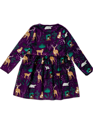 Villervalla Langarmkleid Winter Forest XT in lila