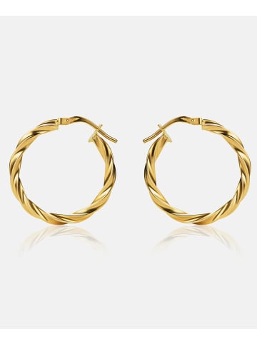 Diamant L'éternel Ohrringe aus 585 Gelbgold
