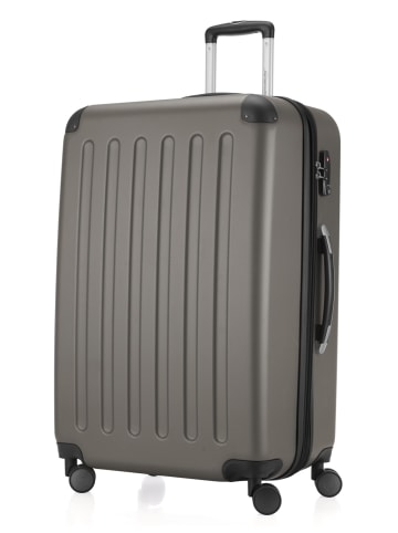 Hauptstadtkoffer Spree - Großer Koffer erweiterbar XL Trolley Aufgabegepäck, TSA, in Graphit