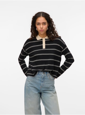 Vero Moda Strickpullover in Black