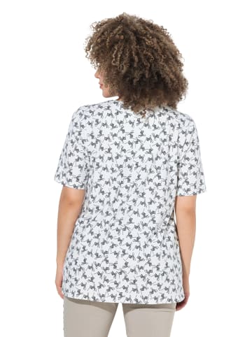 Ulla Popken Shirt in schneeweiß