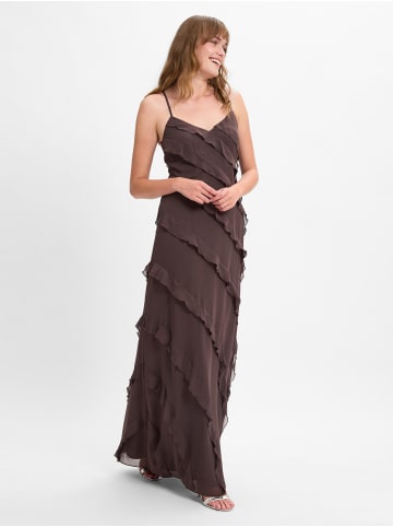 Marie Lund Abendkleid in schoko - 0004