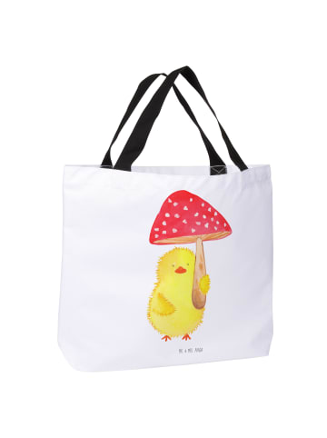 Mr. & Mrs. Panda Tote Bag Küken Fliegenpilz ohne Spruch in Weiß