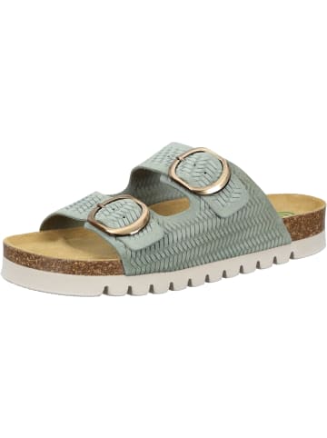 Dr. BRINKMANN Klassische Pantoletten in grün