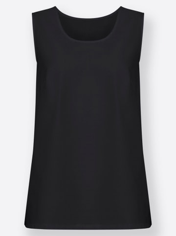 Sieh an! Trägertop in schwarz
