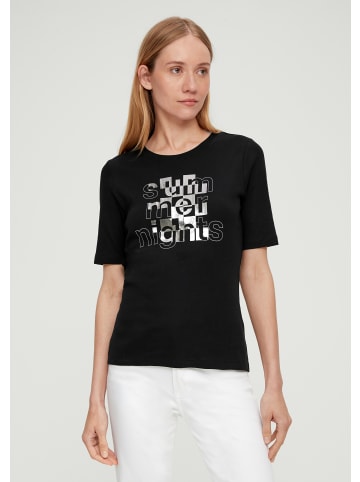 s.Oliver T-Shirt in 99D0_schwarz