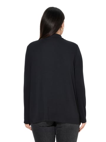 Ulla Popken Shirt in schwarz