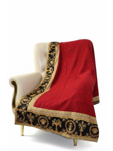 Versace Decke für Erwachsene in rot