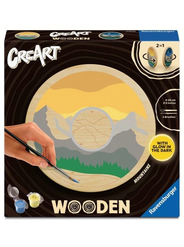Ravensburger Ravensburger CreArt, Malen nach Zahlen Wooden - Mountains in bunt