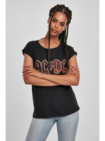 Merchcode Merchcode Damen Ladies AC/DC Voltage Tee in black