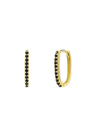 Lucardi 585 Gold Ohrringe  Oval