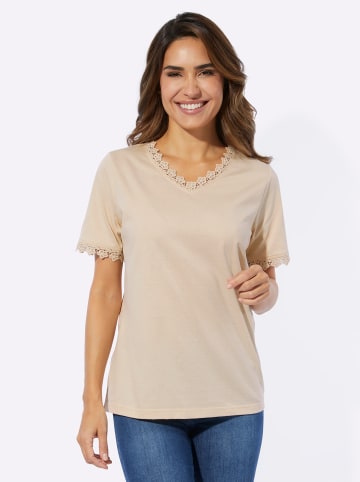 Sieh an! V-Shirt in sand