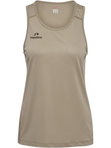 Newline T-Shirt S/L Nwlbeat Singlet W in SILVER SAGE