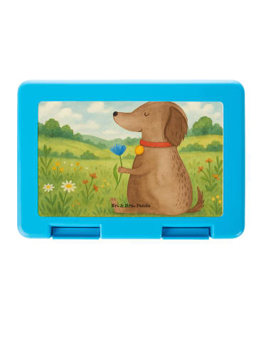 Mr. & Mrs. Panda Aufbewahrungsbox Hund Blume Design ohne Spruch in Weiß