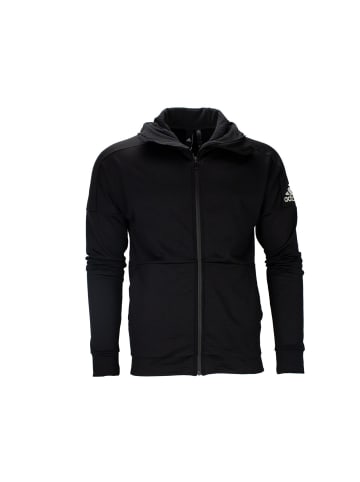 adidas Pullover Id Ch Fullzip Athletic Hoodie Sweat in Schwarz